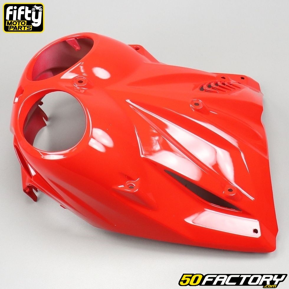 Face avant mbk stunt yamaha slider 2t fifty rouge pièce scooter 50