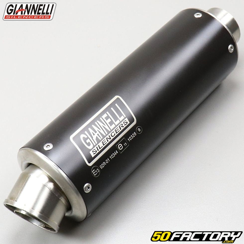 Ligne déchappement Honda CB 125 R Giannelli X PRO nichrom noir