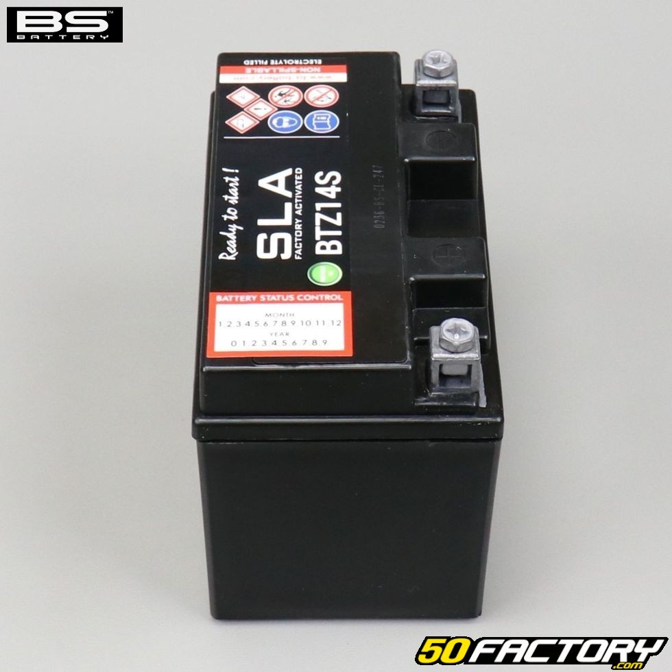 Batterie Bs Battery Btz S Sla V Ah Acide Sans Entretien Benelli