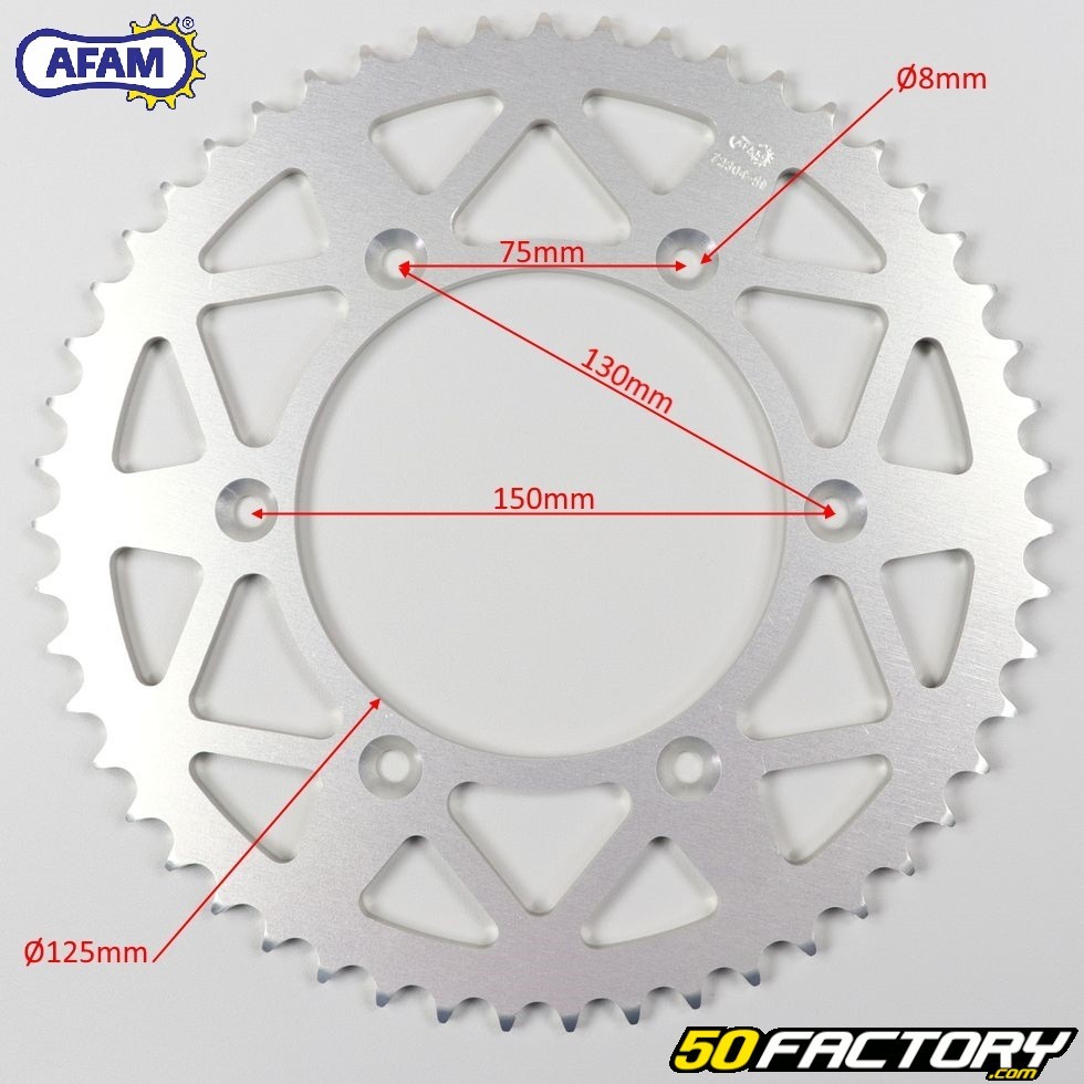 Couronne Dents Alu Gas Gas Ec Husaberg Fc Afam Pi Ce