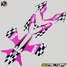 Kit déco MBK Nitro Yamaha Aerox 1998 2012 Kutvek type anniversary