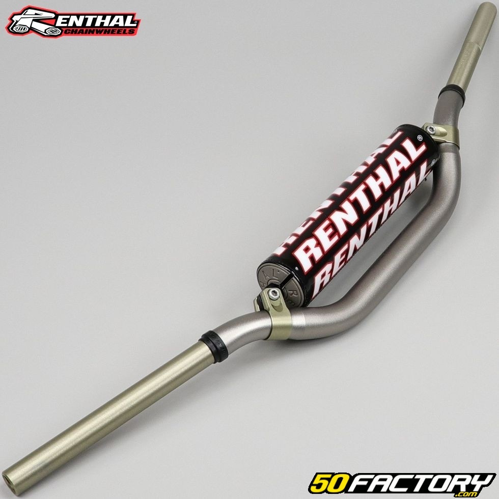 Guidon Mm Renthal Twinwall Rc Honda Titane Avec Mousse