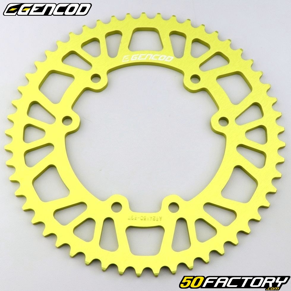 Couronne Dents Alu Derbi Rieju Yamaha Peugeot Gencod Or