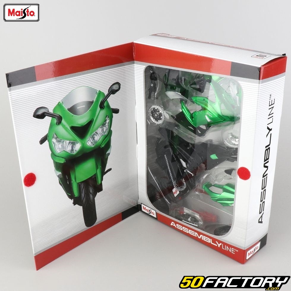 Moto Miniature 1 12e Kawasaki Ninja ZX 14R Maisto Kit Maquette