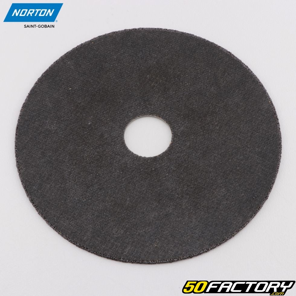 Disque à tronçonner l acier Ø125x1 6 mm Norton Pièce atelier