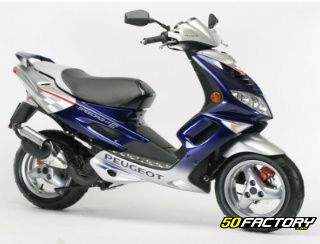 Technical sheet of the scooter Peugeot Speedfight 100cc 2T - 50factory.com