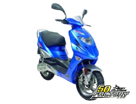 Technical sheet of the scooter Adly Cougar 50cc - 50factory.com