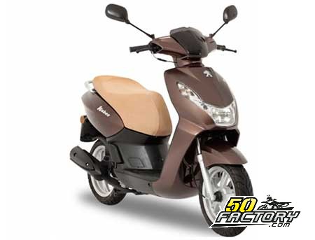 Fiche technique du scooter Peugeot Kisbee 4T 50cc (2010-2019