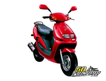 Technical sheet of the scooter Sym Red Devil 50cc - 50factory.com