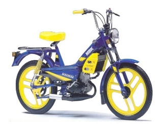 Moped data sheet MBK 51 Evasion - 50factory.com