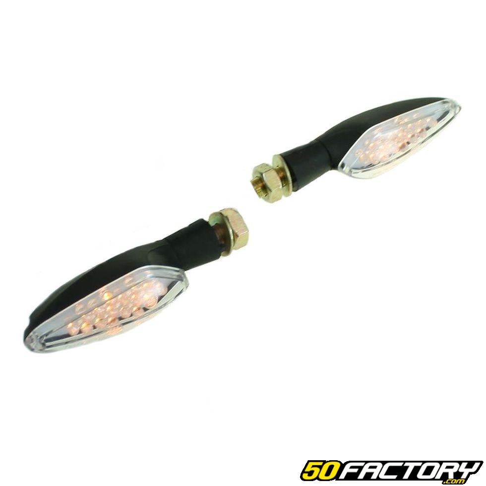 Clignotants leds vintage – pièce moto et scooter