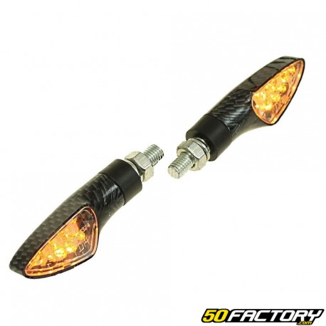 Blinkers LEDs carbon