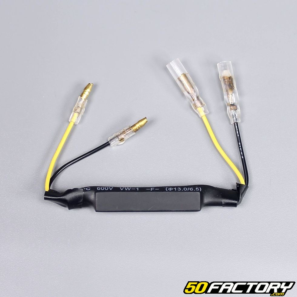 Résistance pour clignotants moto à leds motos ermax