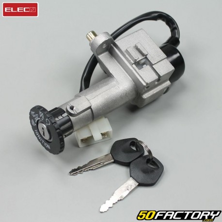 Ignition switch steering lock Peugeot Tweet 50, 125, Sym Symphony 50, 125, 150... (1 terminal, 5 pins)