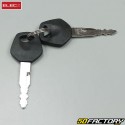 Ignition switch steering lock Peugeot Tweet 50, 125, Sym Symphony 50, 125, 150... (1 terminal, 5 pins)