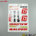 Set of Malossi stickers