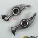 Valve rocker arm (pair) 139FMB horizontal 50 4T engine Dax,  City,  Yamasaki,  Kymco, Eurocka ...