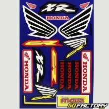 Placa de adesivos Honda XR