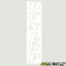 Weißer Dunlop GabelSticker  188mm