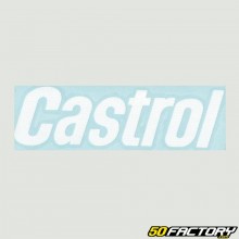 Adesivo Castrol 133mm bianco