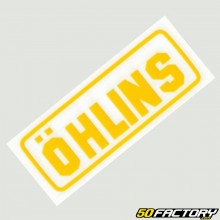 Etiqueta engomada amarilla de Ohlins XNUMXmm