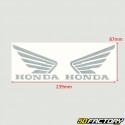 Adesivos de asas cinza Honda