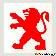 Pegatina Peugeot  Red Lion XNUMXmm
