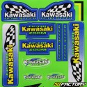 Placa da etiqueta de Kawasaki KX