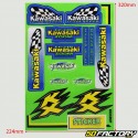 Kawasaki KX set of stickers