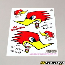 Stickers woodpecker XNUMXmm