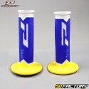 Punhos Progrip  XNUMX azul-amarelo-branco