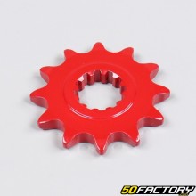 12 tooth 420 box output sprocket AM6 Red Minarelli