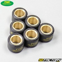 Rolos variadores 5g 15x12 mm Minarelli vertical e horizontal Mbk Booster,  Nitro... Top Performances