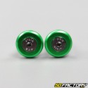 Handlebar ends RX9 alu green