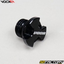 Clutch cover oil fill cap Voca engine AM6 Black Minarelli