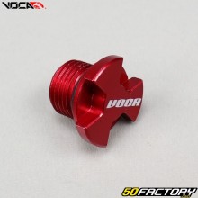 Clutch cover oil fill cap Voca engine Derbi red