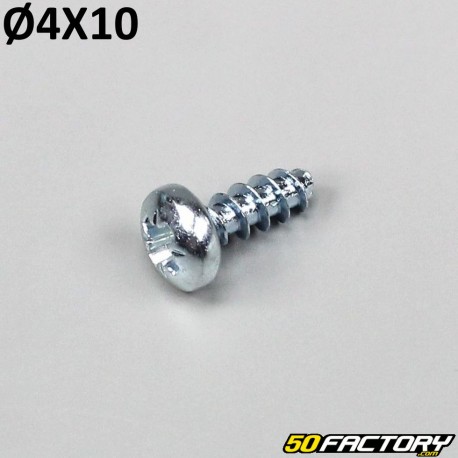 4x10mm screw for lights, turn signals ... (per unit)