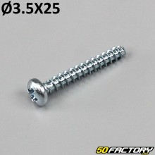 3.5x25 mm screws for lights, indicators... (per unit)