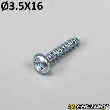 3.5x16 mm screws for lights, indicators... (per unit)