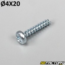 4x20 mm screws for lights, indicators... (per unit)