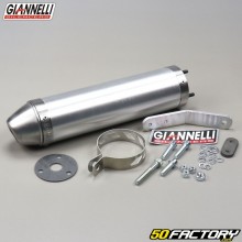 Silenciador de escape de aluminio Giannelli Street Derbi, Gilera, Aprilia