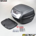 Top case Shad  Motocicleta XNUMXL preto e scooter universal