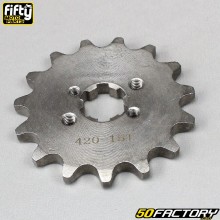 Pignone di uscita della scatola di 15 denti 420 Derbi,  Aprilia,  Gilera... Fifty