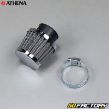 Filtro de aire cono rejilla entrada recta Ø32 mm PHBG Athena cromado