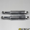 Adaptable rear shock absorbers chrome 280mm Peugeot 103, MBK 51