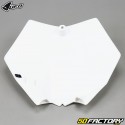 Front Number plate cross UFO white KTM type V3