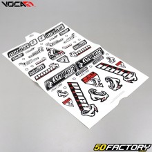 Placa de adesivos Voca Racing  (XNUMXxXNUMXmm)
