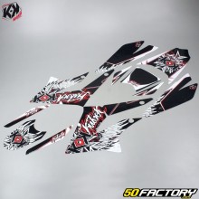 Kit Déco Kutvek Demon Derbi Senda DRD Xtreme, SMT, RCR (2011-2017) rouge