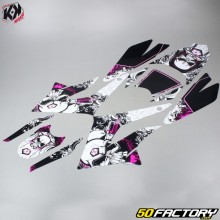 Kit decorativo Derbi DRD, Gilera SMT,  RCR (2011 - 2017) Kutvek Papelera rosa