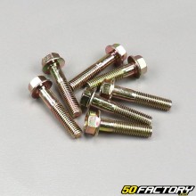 Transmission case screws for 137QMB and 139QMB 50cc 4T engines (kit)